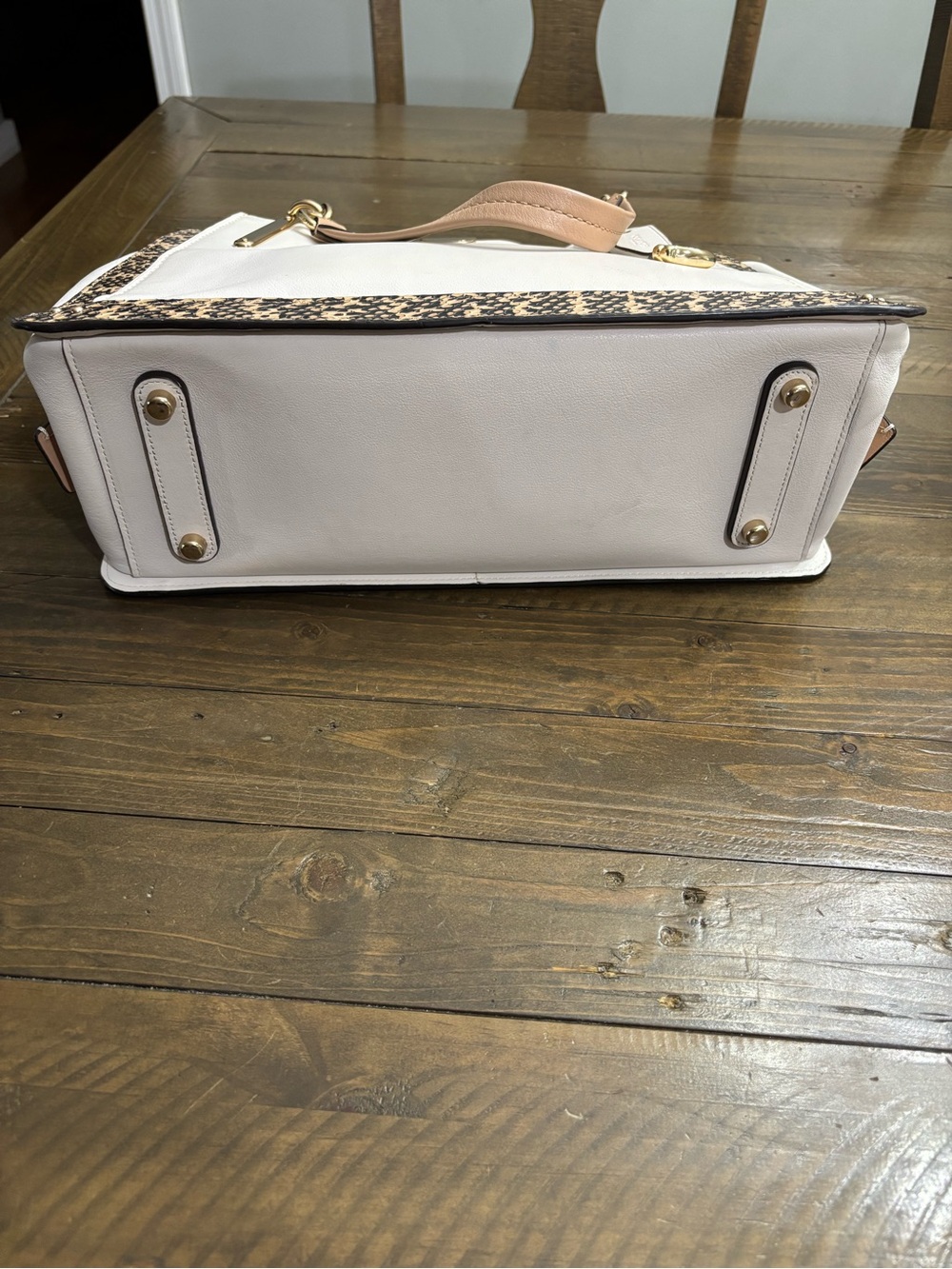 Coach Dreamer 36 in Colorblock with Snake Detail - Picture 5 of 16